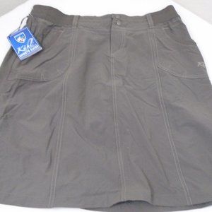 KUHL Durango Skort Khaki Skirt Mesh Shorts Hiking